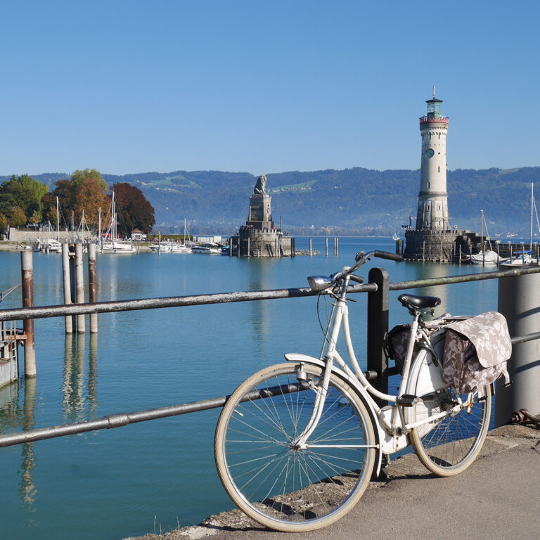 Fahrrad am See