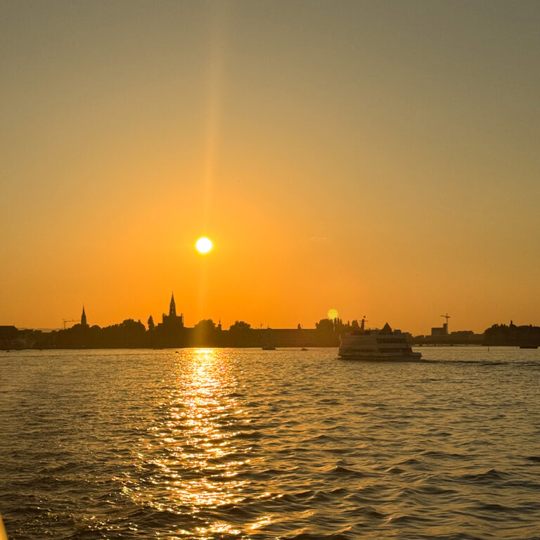 Sonnenuntergang am See