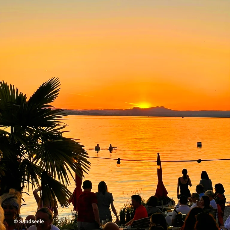 Sonnenuntergang am See