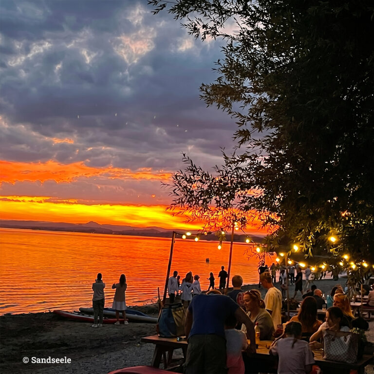 Sonnenuntergang am See